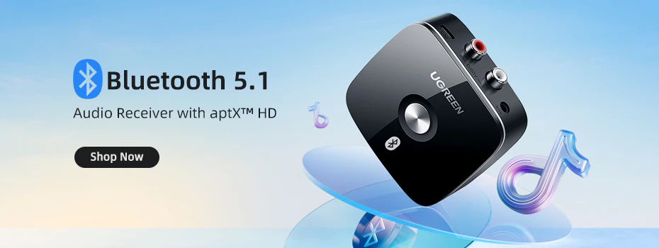 Receptor Bluetooth 5.1 UGREEN