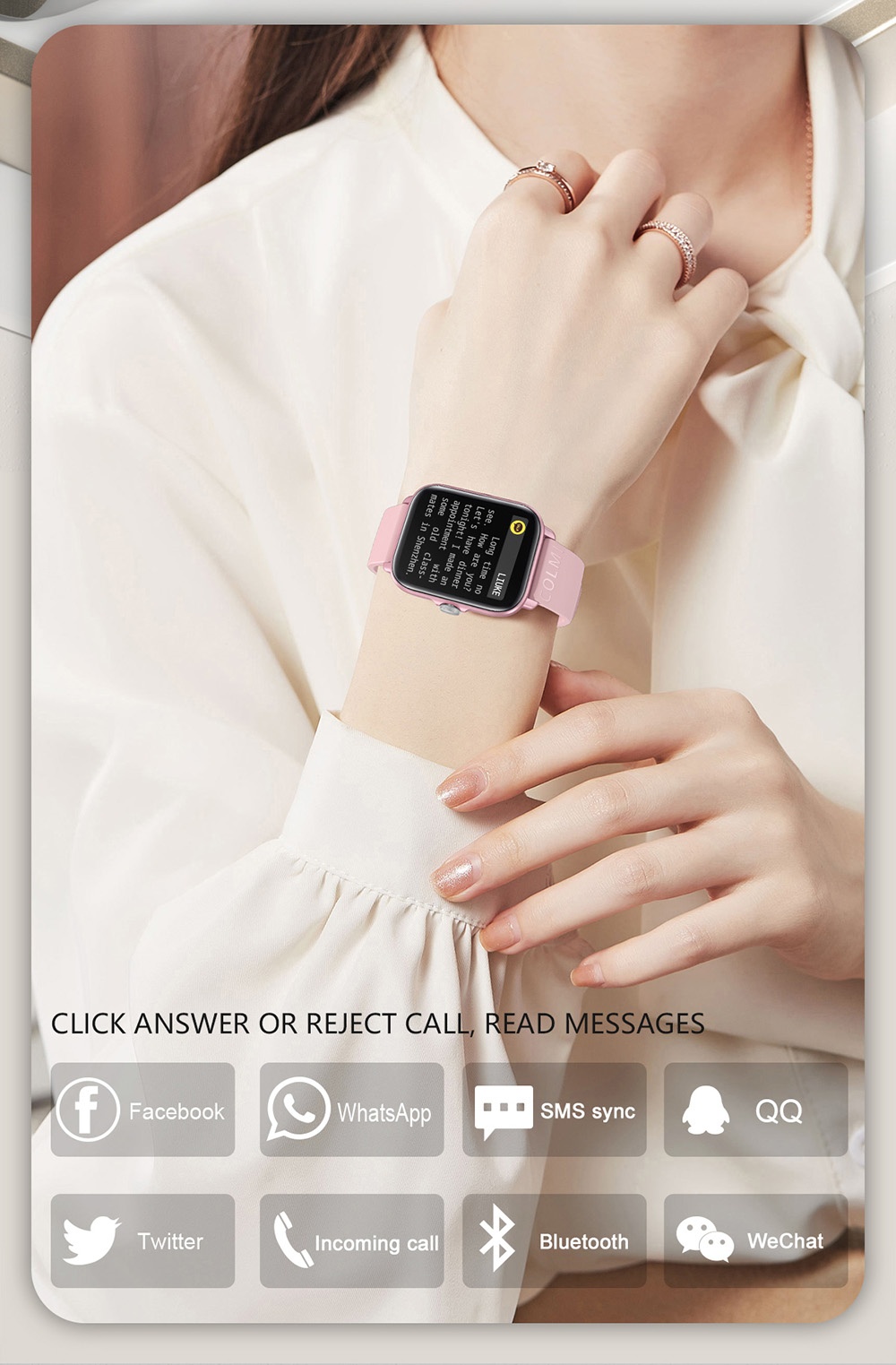 Smartwatch Colmi P28 Plus