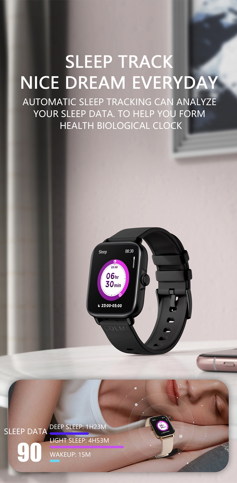 Smartwatch Colmi P28 Plus