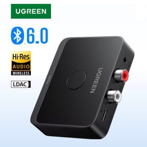 Receptor de Audio Bluetooth 6.0 UGreen - LDAC Hi-Res Audio Wireless